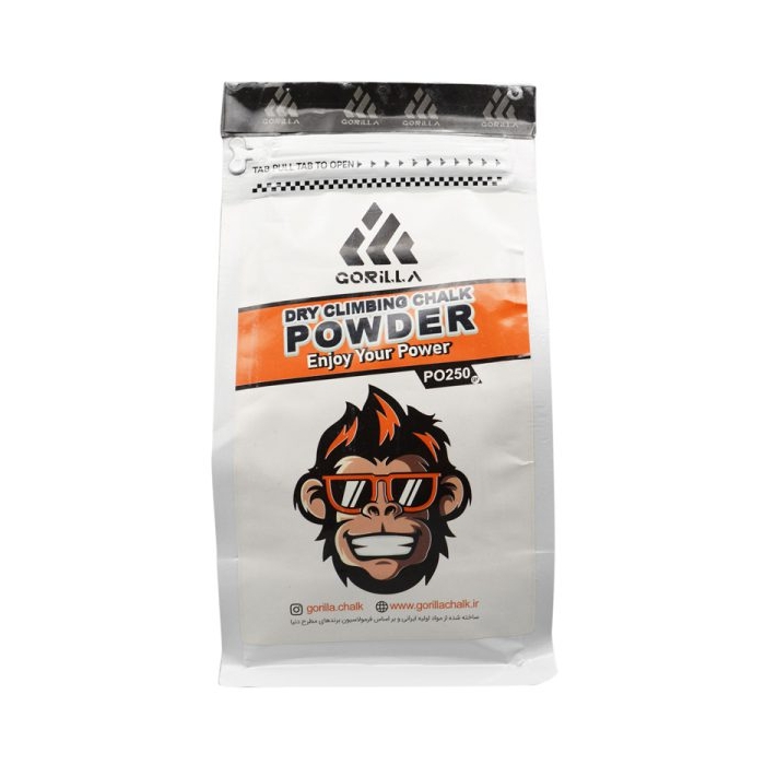 گچ منیزیم وزنه برداری پاکتی گوریلا مدل Powder-PO250
