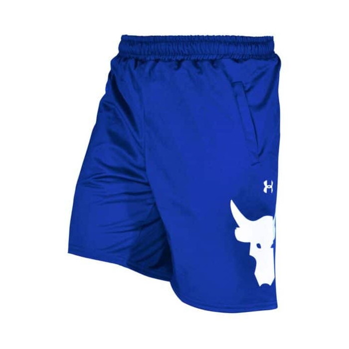 شلوارک ورزشی مردانه آندر آرمور مدل PY-ROCK BIG آبی