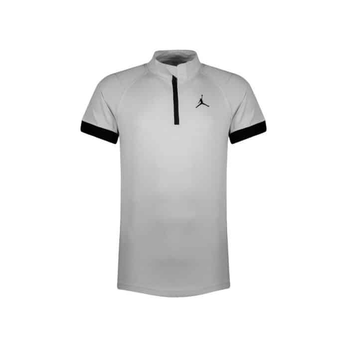 تیشرت ورزشی مردانه جردن مدل Pb-NIM ZIP 1408 طوسی