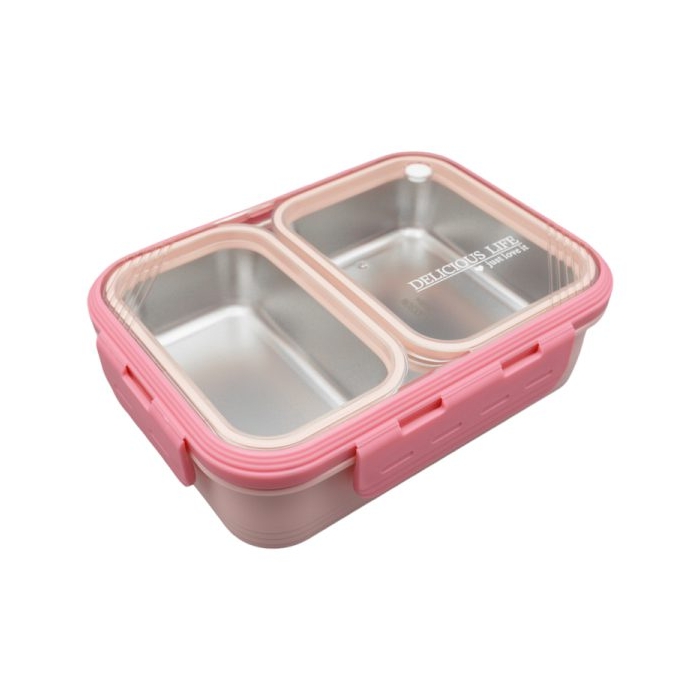 ظرف غذا لانچ باکس مدل ۲Box-Lax Son ظرفیت ۷۰۰ میلی لیتر