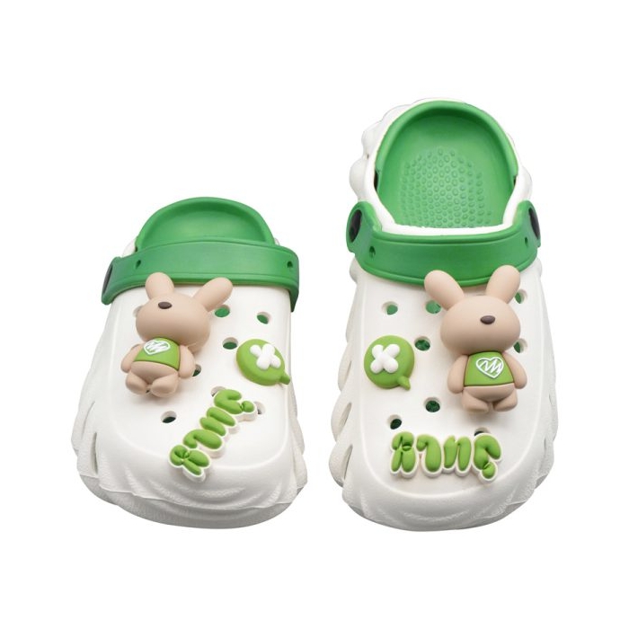 دمپایی کراکس زنانه جولای مدل Bunny-230 سبز