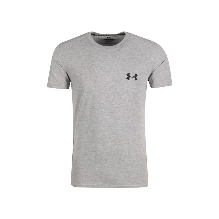 تیشرت ورزشی مردانه آندر آرمور مدل POCH-205 طوسی