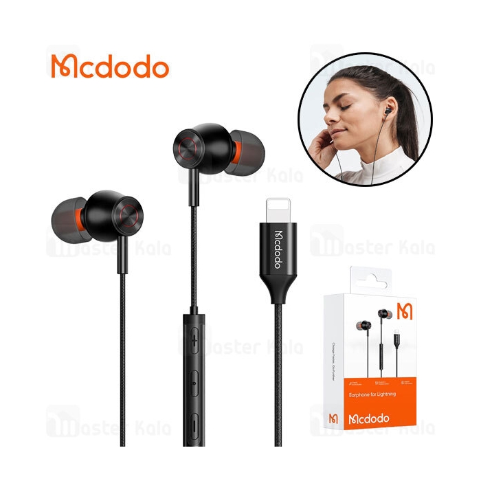 هندزفری سیمی لایتنینگ مک دودو Mcdodo HP-3480