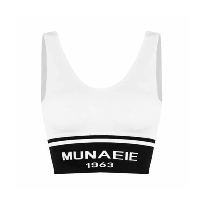 نیم تنه ورزشی زنانه مونایی مدل Lady-1963 سفید
