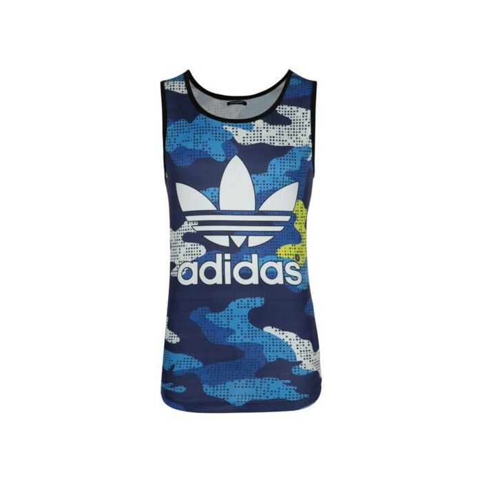 ‫رکابی ورزشی مردانه آدیداس مدل TIT-CH حلقه ای آبی