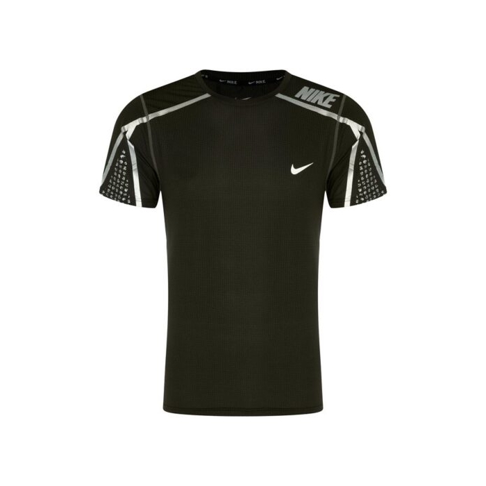 تیشرت استرج ورزشی مردانه نایک مدل Dri Fit-249 زیتونی