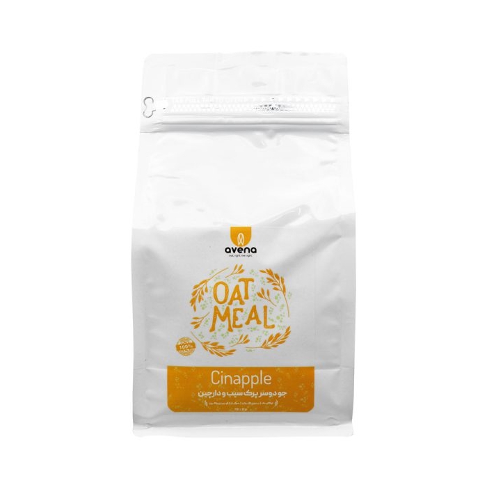 اوتمیل جودوسر پرک سیب و دارچین اونا سری P بدون گلوتن ۷۰۰ گرمی