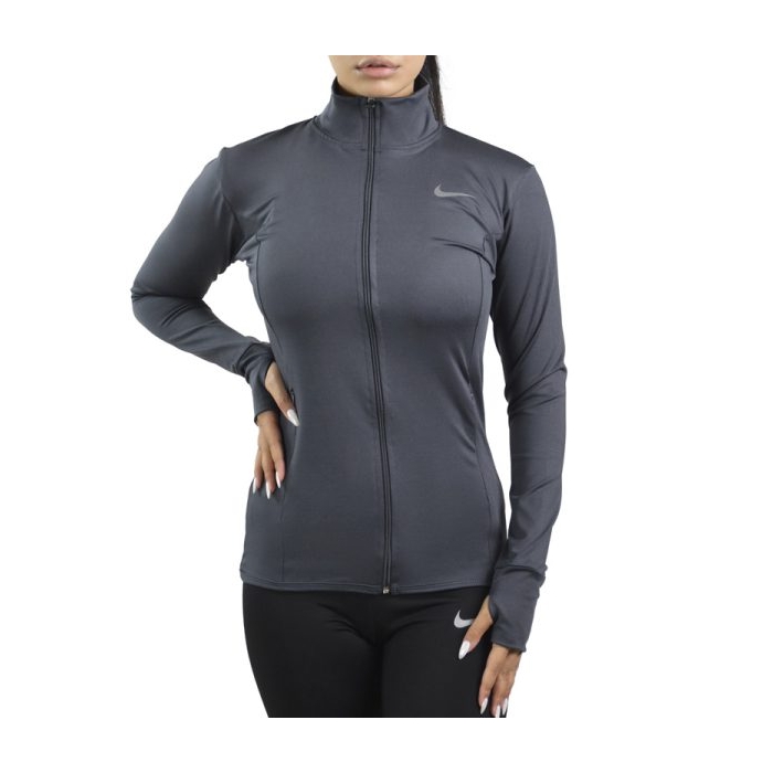 سویشرت ورزشی زنانه نایک مدل SRN-4F0678 طوسی تیره