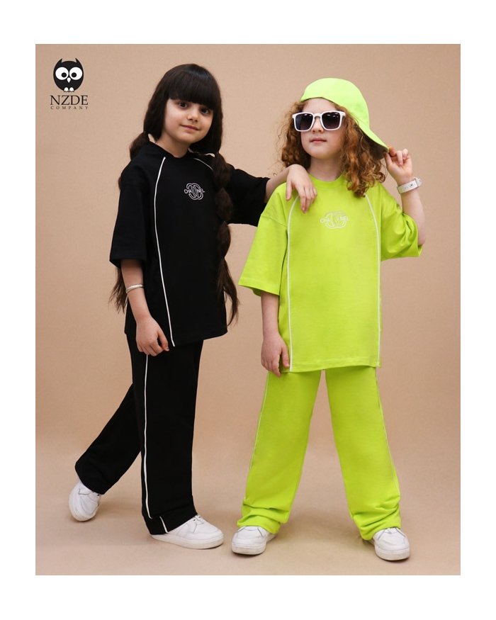 تیشرت شلوار مغزی دوزی  Chanel NZDE