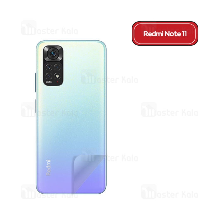 برچسب محافظ نانو پشت گوشی شیائومی Xiaomi Redmi Note 11 / Note 11S TPU Nano Back