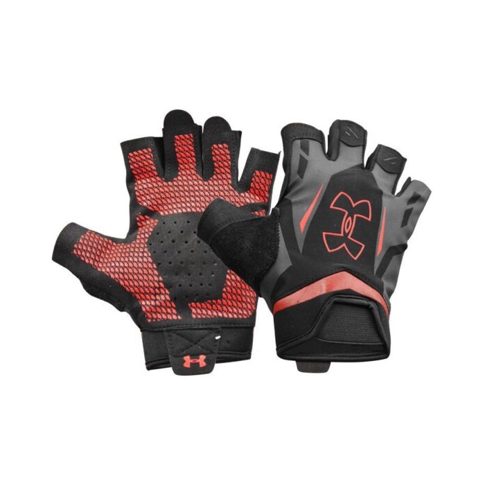 دستکش بدنسازی مردانه آندر آرمور مدل HeatGear-474 قرمز