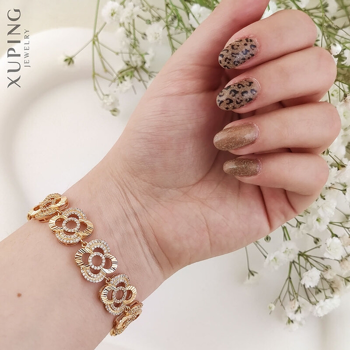 دستبند نگین‌دار طرح‌طلا ژوپینگ