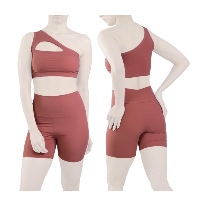 ست نیم تنه و کشاله بند ورزشی زنانه لولولمون مدل ۷۱۰۲ پوست پیازی