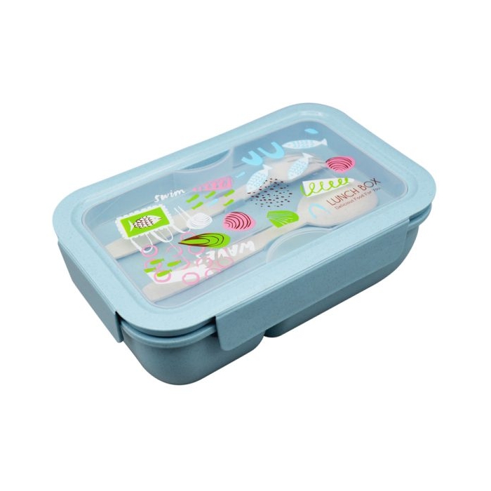 ظرف غذا لانچ باکس مدل ۲BOX-9028 ظرفیت ۱.۵ لیتر