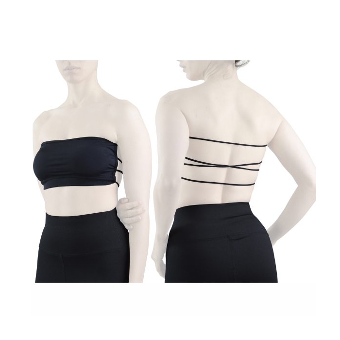 دکلته ورزشی زنانه مدل ۹۸۲۱ مشکی