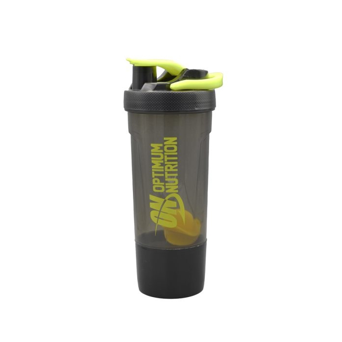 شیکر ورزشی دو تیکه اوپتیموم نوتریشن مدل Kia دودی درب ضامنی ظرفیت ۰.۷ لیتر