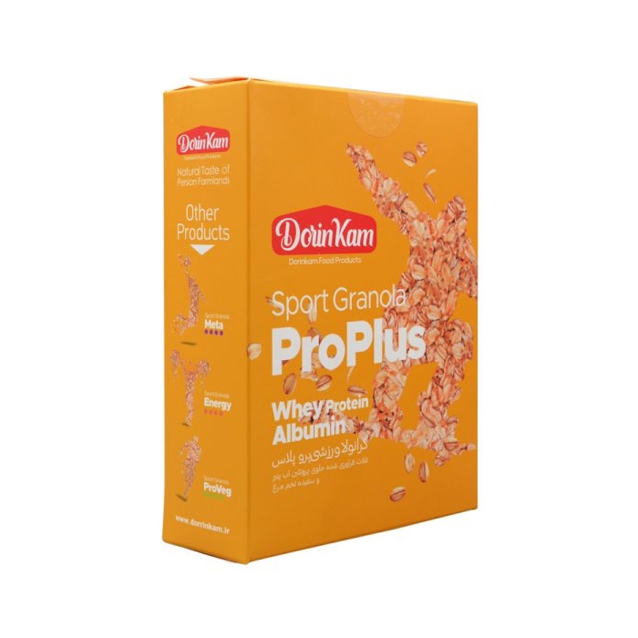 گرانولا ورزشی درین کام مدل پرو پلاس ۳۰۰ گرمی