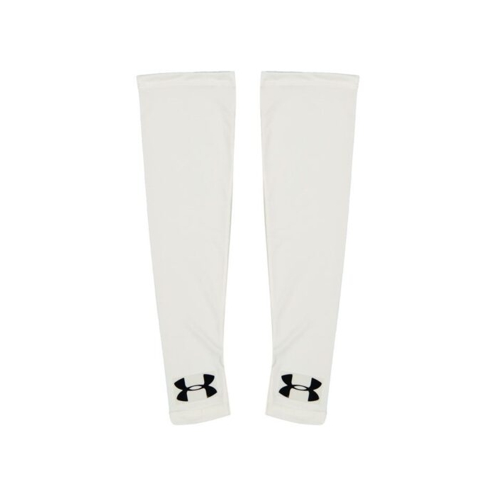 ساق دست ورزشی آندر آرمور مدل GHS بسته دو عددی سفید
