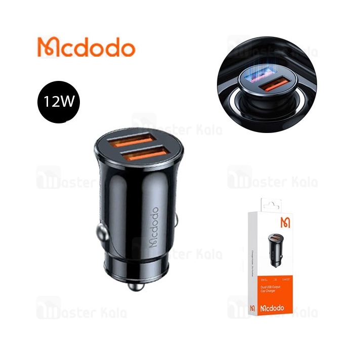 شارژر فندکی مک دودو Mcdodo CC-660 Dual Port Car Charger توان 12 وات