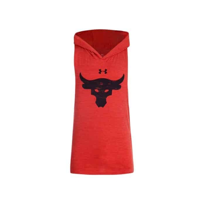 ‫رکابی کلاهدار ورزشی مردانه آندر آرمور مدل راک PY- KACH2 سرخابی