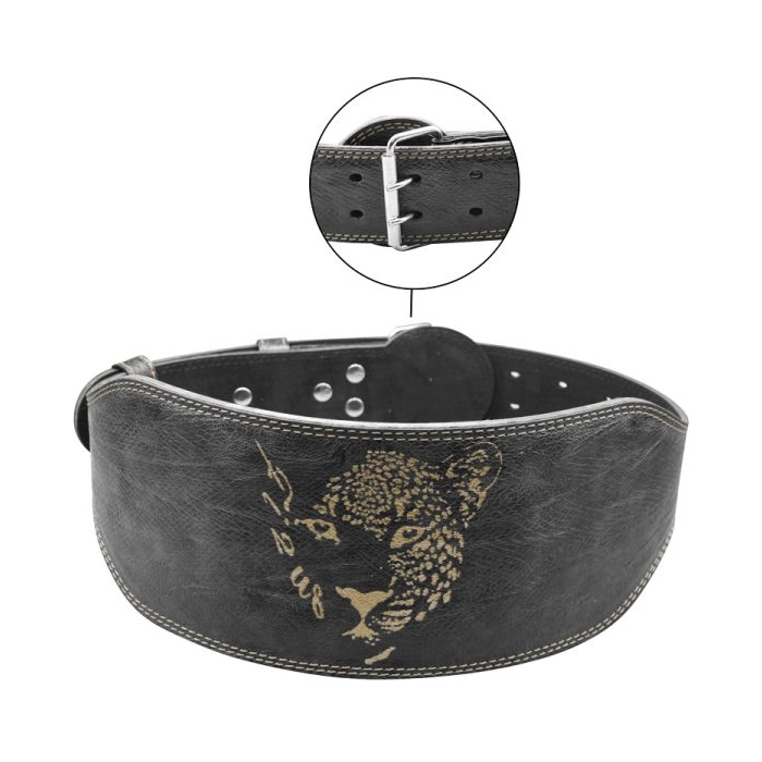 کمربند بدنسازی لیپارد عرض سگک ۶cm مدل ELM-404C0411 سگکی مشکی