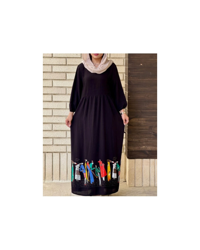 ساحلی نخی طرح بازار 7158