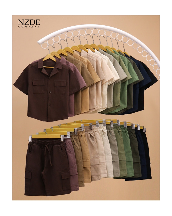 شومیز شلوارک بگ استایل Linen Life NZDE