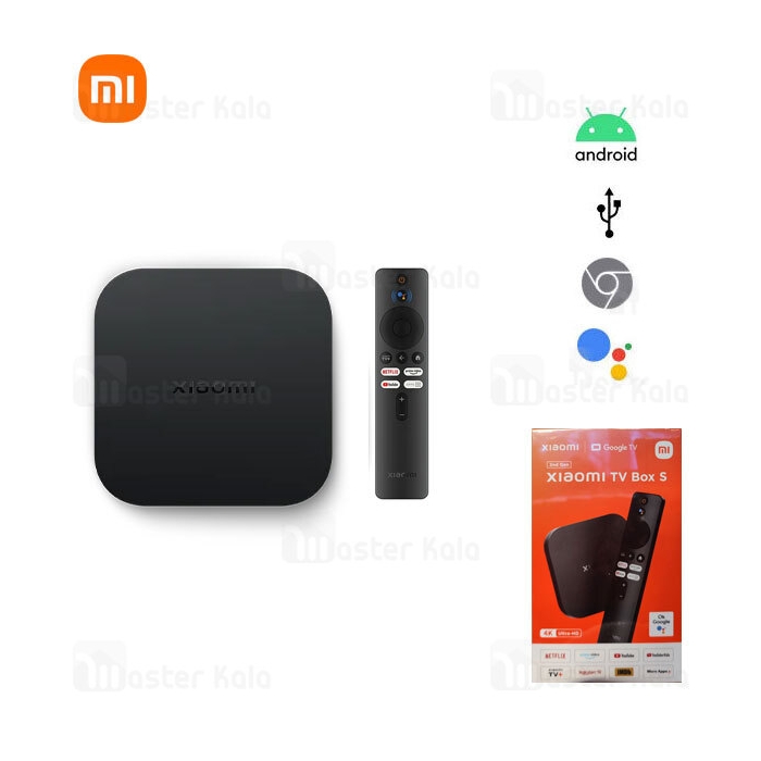 اندروید باکس شیائومی Xiaomi Mi Box S (2nd Gen) 4K MDZ-28-AA - گلوبال