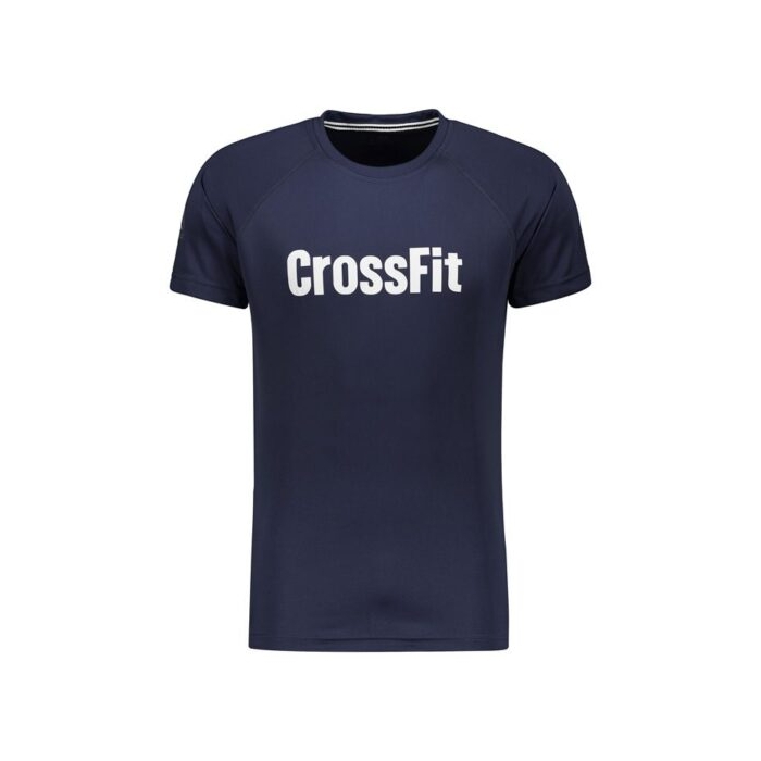 تیشرت اسپرت ریباک مدل NM-Cross Fit 1G160 سرمه ای