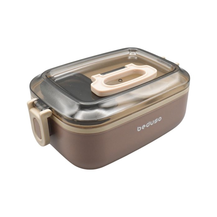 ظرف غذا لانچ باکس مدل Beduso ظرفیت ۸۰۰ میلی لیتر