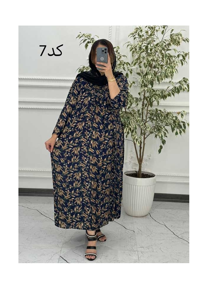 پیراهن پلاس سایز مادربزرگی 6053