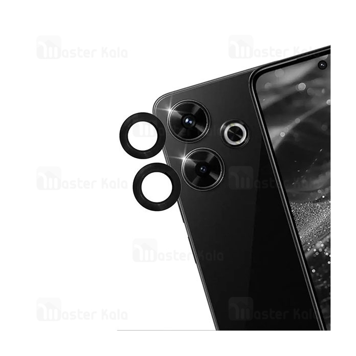 محافظ لنز فلزی دوربین شیائومی Xiaomi Redmi 13 4G / Poco M6 4G Lens Shield