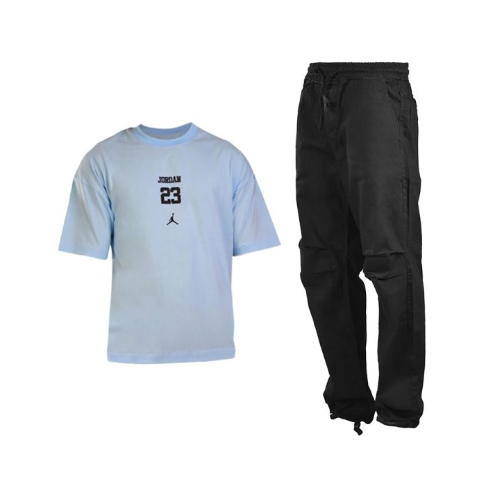 پکیج ست ورزشی مردانه جردن وریا مدل GS-9717