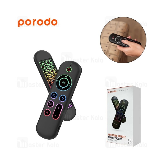 موس بی سیم و مینی کیبورد پرودو Porodo Air Remote Mouse PD-ARMKB