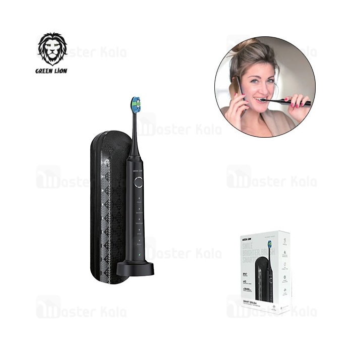 مسواک برقی گرین لاین Green Lion Smart Toothbrush GNSMBRSHBK