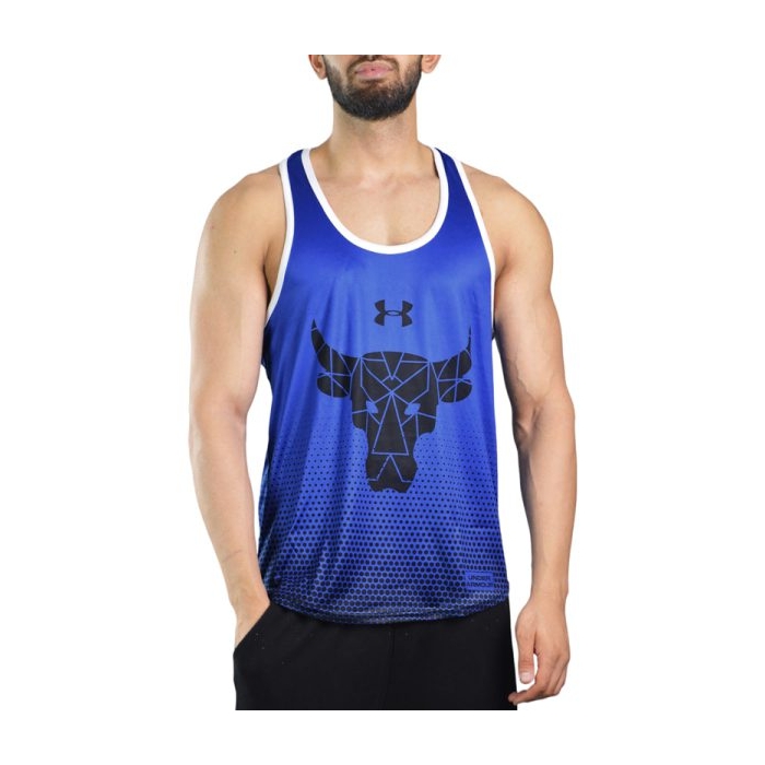 رکابی ورزشی مردانه آندر آرمور مدل Rock PY-1H315 آبی