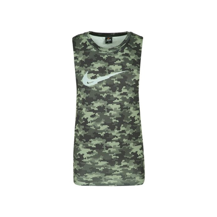 رکابی ورزشی مردانه نایکی مدل MuB-140 طرح دات سبز روشن