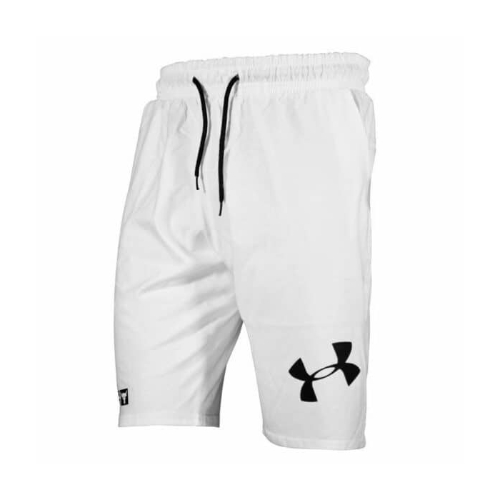 شلوارک ورزشی مردانه آندر آرمور مدل ROCK-MUB 0544 سفید