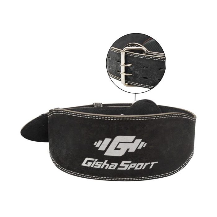 کمربند بدنسازی گیشا اسپرت عرض سگک ۸cm مدل ELM- 404D0666 سگکی مشکی