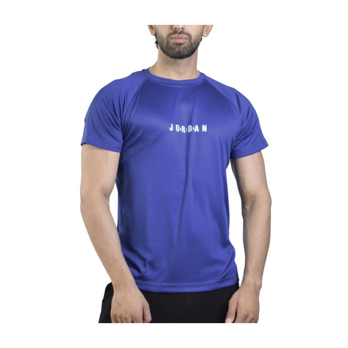 تیشرت ورزشی مردانه جردن مدل PY-4D0523 آبی