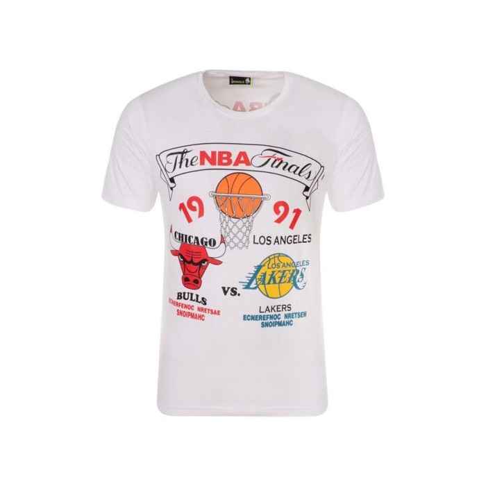تیشرت ورزشی مردانه شیکاگو مدل SPL-NBA 1991 سفید