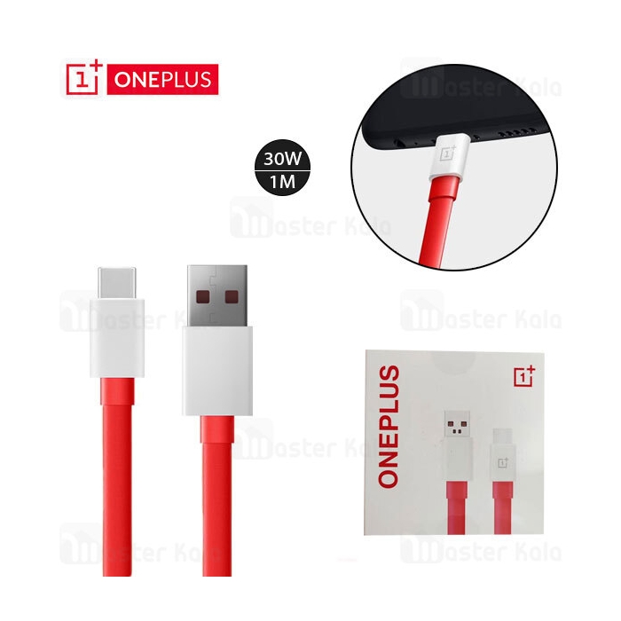 کابل Type C وان پلاس OnePlus C201A SUPERVOOC توان 30 وات