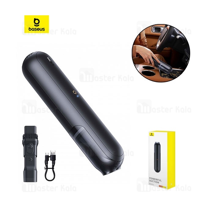 جارو شارژی ماشین بیسوس Baseus A0 Pro Car Vacuum Cleaner C30466500111-00 توان 30 وات