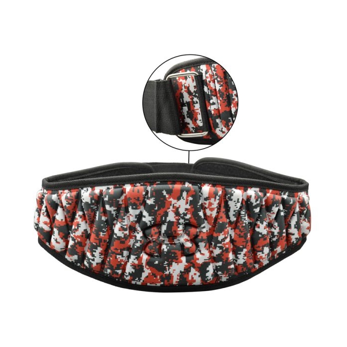 کمربند بدنسازی آندر آرمور مدل GDS-1011 چسبی چریکی نارنجی تیره