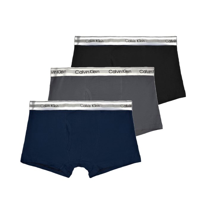 شورت پادار مردانه کلوین کلاین مدل ۴C0398 بسته ۳ عددی