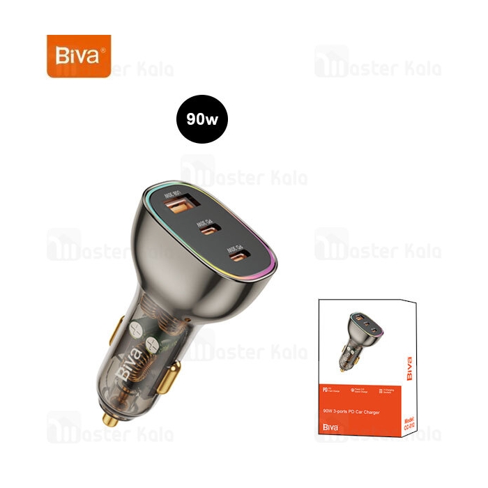 شارژر فندکی بیوا Biva CC-012 توان 90 وات