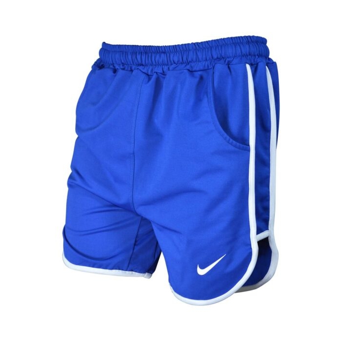 شلوارک ورزشی مردانه نایک مدل PY-0220 آبی خط سفید