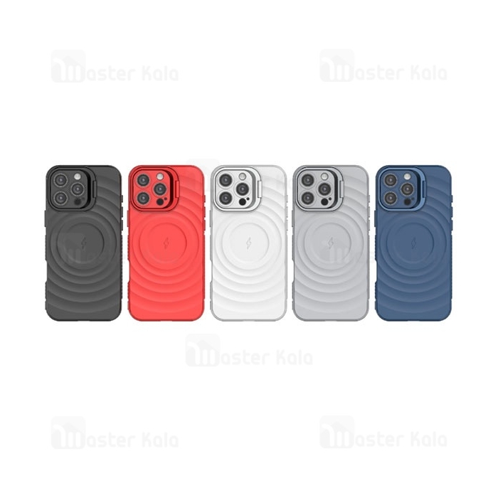 قاب سیلیکونی مگ سیف آیفون Apple iPhone 16 Pro Max Corrugated MagSafe
