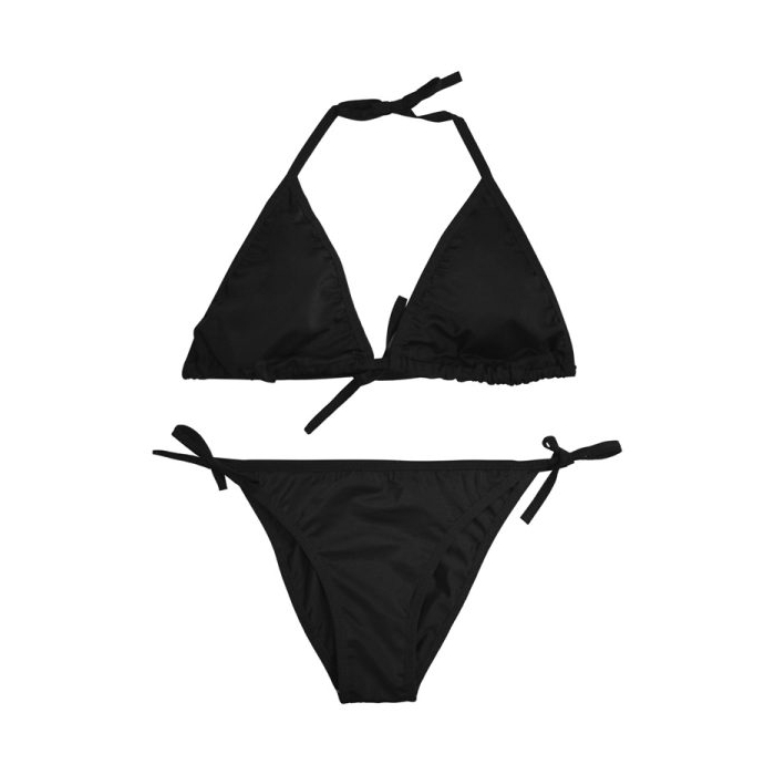 ست بیکینی زنانه مدل ۴B0208 مشکی