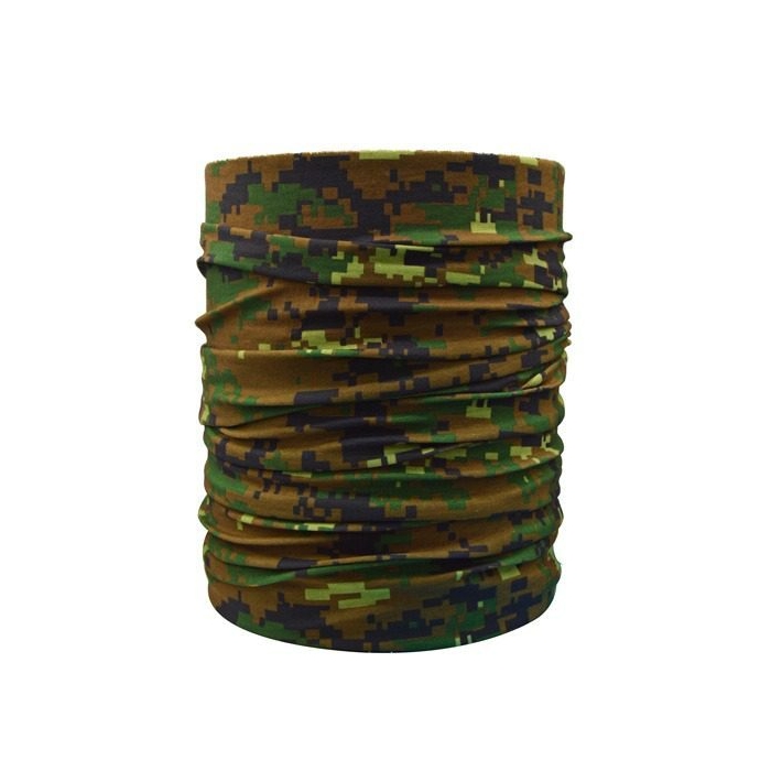 اسکارف و دستمال سر و گردن چریکی پیکسلی سبز مدل ۸۷۵۰